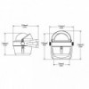 Compasso Explorer su staffa - N°2 - comptoirnautique.com