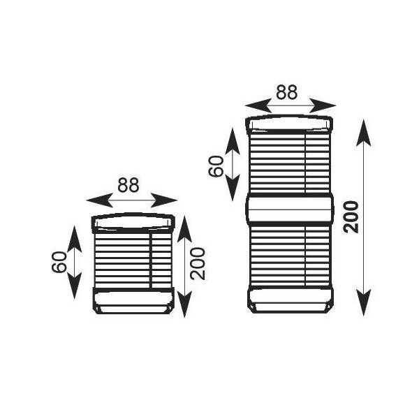 Standard navigation lights - N°18 - comptoirnautique.com