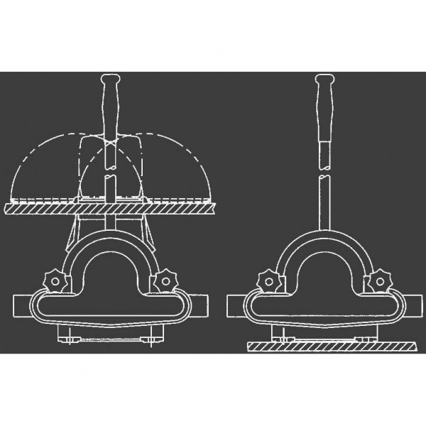 Pompe de cale à bras Amazon Warrior ø38 mm - N°3 - comptoirnautique.com