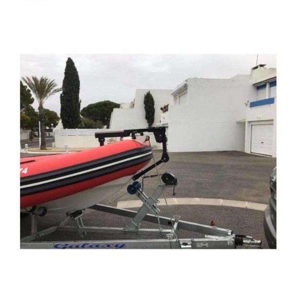 Support fixation moteur Minn Kota avant spécial semi rigide - N°1 - comptoirnautique.com