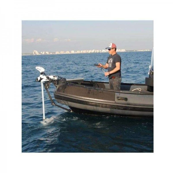 Support fixation moteur Minn Kota avant spécial semi rigide - N°2 - comptoirnautique.com
