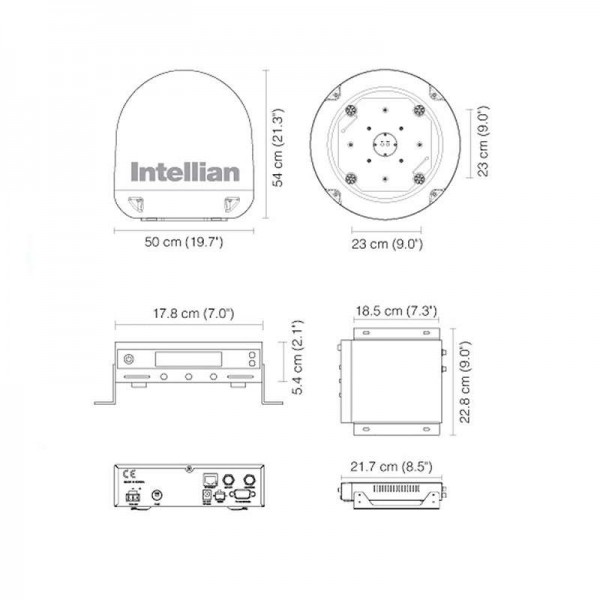 Antenne TV Satellite i4 - N°4 - comptoirnautique.com