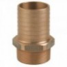 - -bronze MM threaded/grooved fitting - 1''1/4 x 30 mm