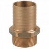 - -bronze MM threaded/grooved fitting - 1''1/4 x 30 mm - N°1 - comptoirnautique.com