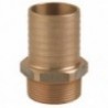 - -bronze MM threaded/grooved fitting - 1''1/4 x 32 mm