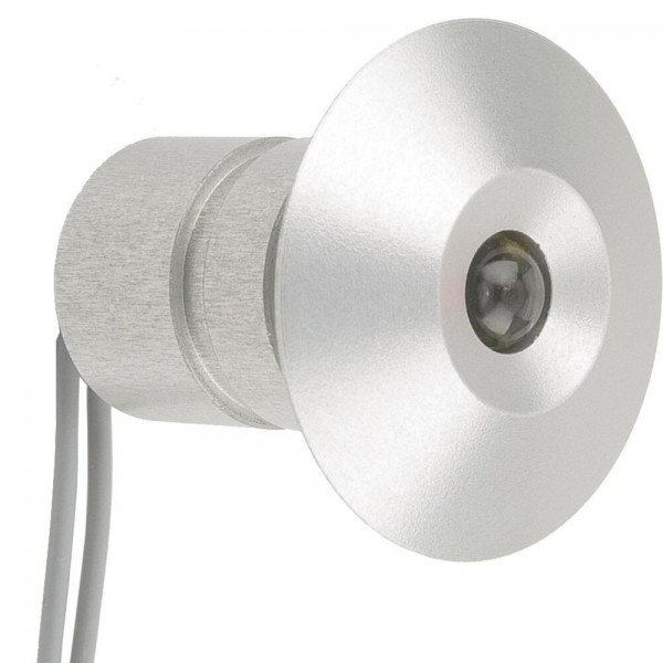 Houat Warm White Courtesy Light in Anodized Aluminum - N°2 - comptoirnautique.com