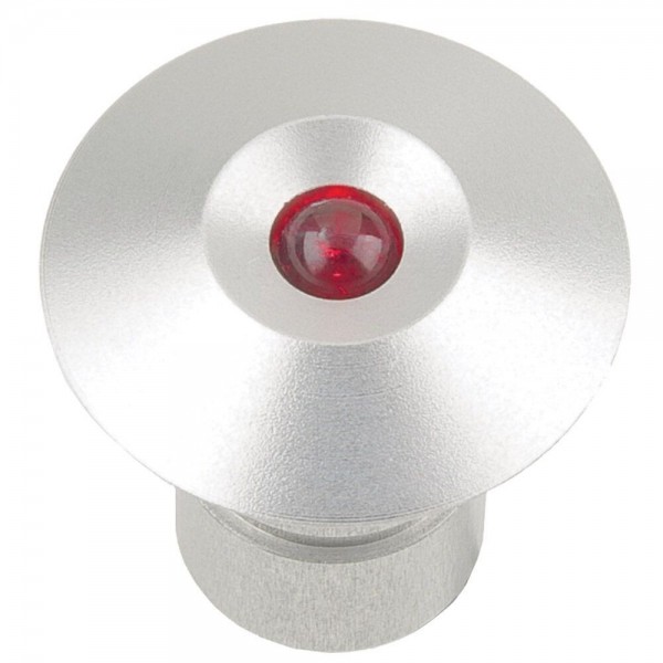 Lámpara de cortesía Houat roja, versión de aluminio - N°2 - comptoirnautique.com