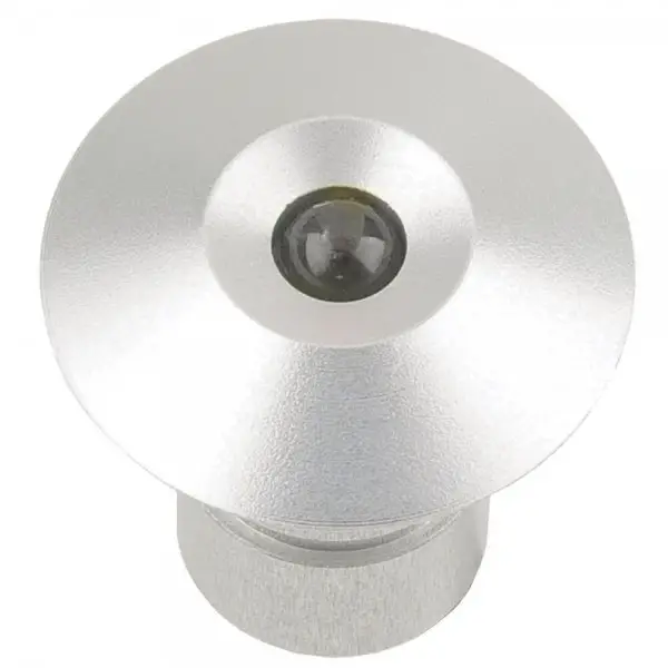 Lampe de courtoisie Houat blanc chaud en inox - N°2 - comptoirnautique.com