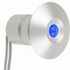 Lampada da cortesia blu Houat in acciaio inossidabile lucido - N°2 - comptoirnautique.com