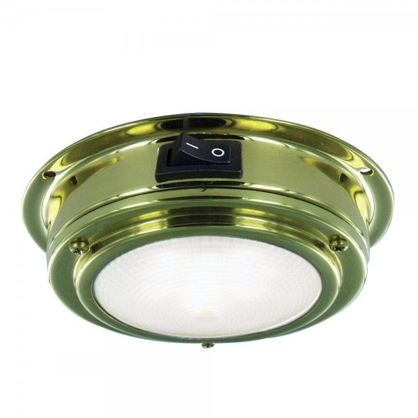 Lampada da soffitto a LED Molène con finitura in ottone - N°2 - comptoirnautique.com