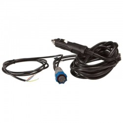 Câble d'alimentation CA-8 12V allume cigare pour Lowrance prises bleues