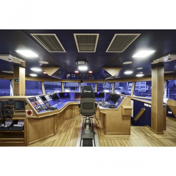 Deckenleuchte CHAUSEY - 24 W, Kaltweiß 6000 K - 300 x 600 x 10 mm - 230 VAC, Weißaluminium - N°2 - comptoirnautique.com