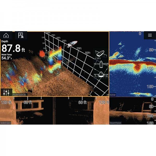 Double sonde RealVision 3D RV-420 Traversante Inox 20° - N°2 - comptoirnautique.com
