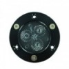 Proyector empotrado para la barra de botavara Trileds de 90 W - Blanco frío - 40° - Aluminio anodizado negro - N°1 - comptoirnautique.com