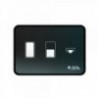 Teclado electrónico Marine Luxe Negro