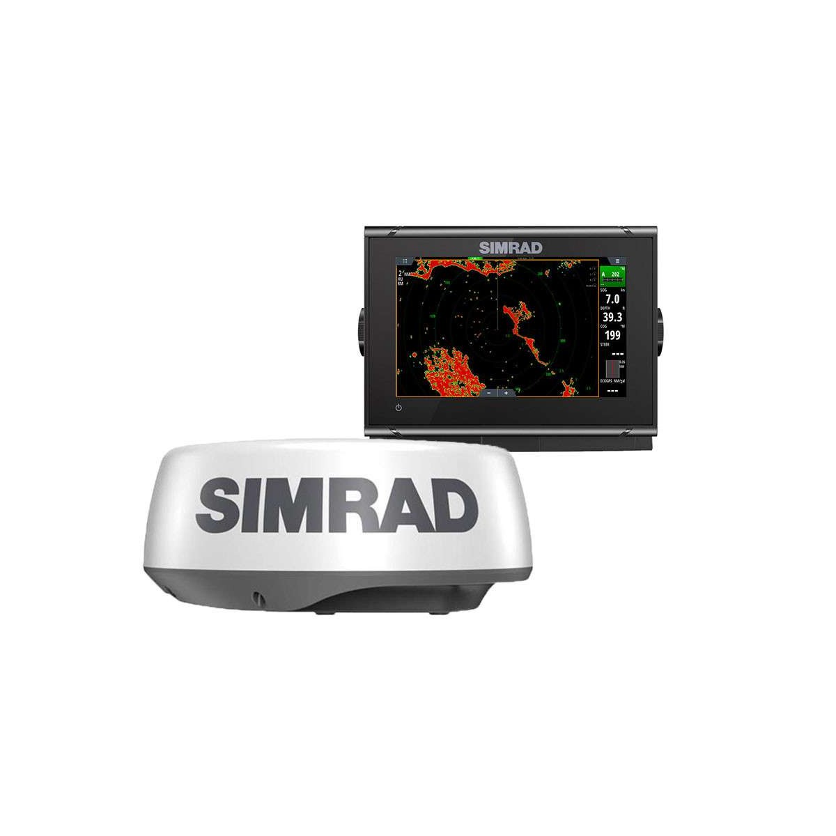 Pack Radar Simrad GO