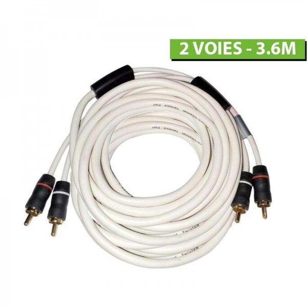 Câble RCA mâle 2 voies - N°4 - comptoirnautique.com