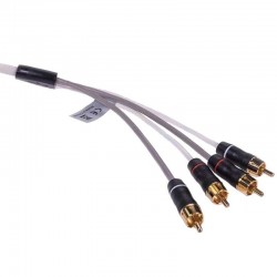 Câble RCA mâle 4 voies blindé