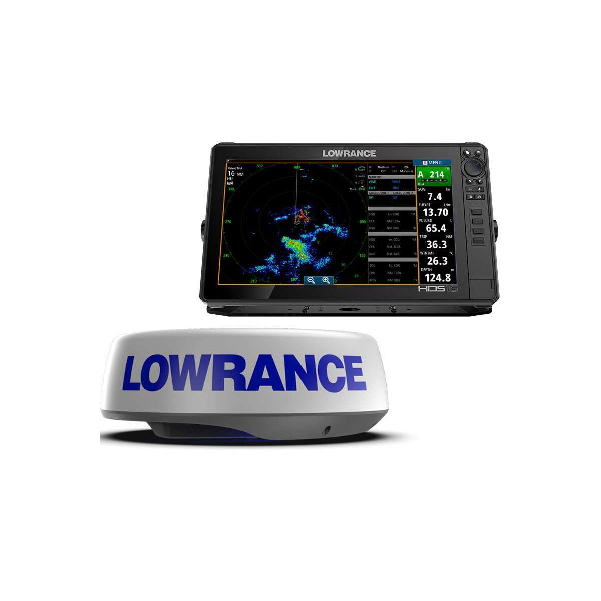 Sonda de pesca Lowrance HDS 12 Live