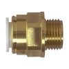 Union simple mâle Ø15mm 1/2" BSP LAITON - N°1 - comptoirnautique.com