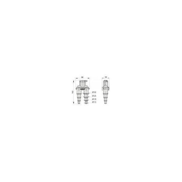 Sifone anti--e AIRVENT ø13-32 mm - N°2 - comptoirnautique.com