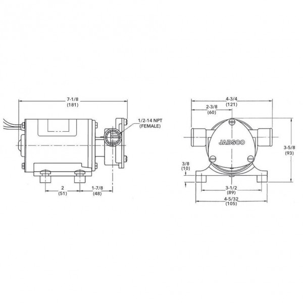 Bomba de lastre de 12 V para wakeboard y esquí - N°3 - comptoirnautique.com
