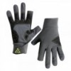 Gants Performance Doigts Longs - pour adulte- Gris/Jaune - N°7 - comptoirnautique.com