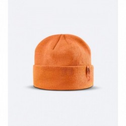 Orangefarbene Mütze