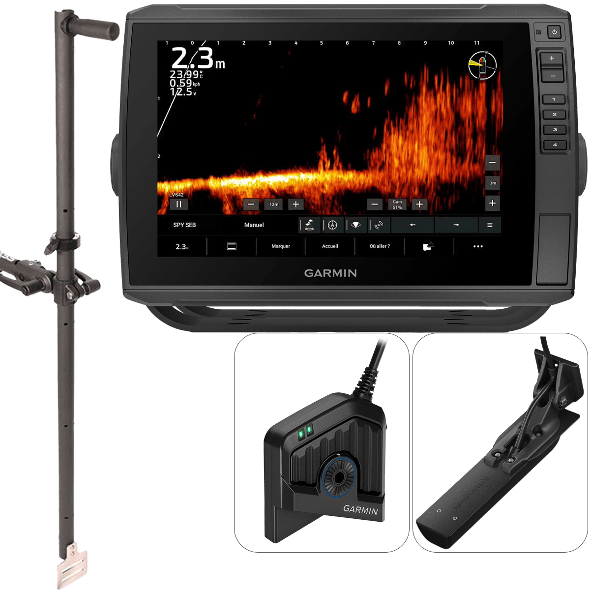 Pack EchoMap Ultra 2 102sv + Livescope 2