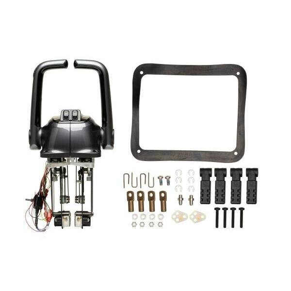2-lever bi---function B502BT control unit -, black -, with trim - N°2 - comptoirnautique.com