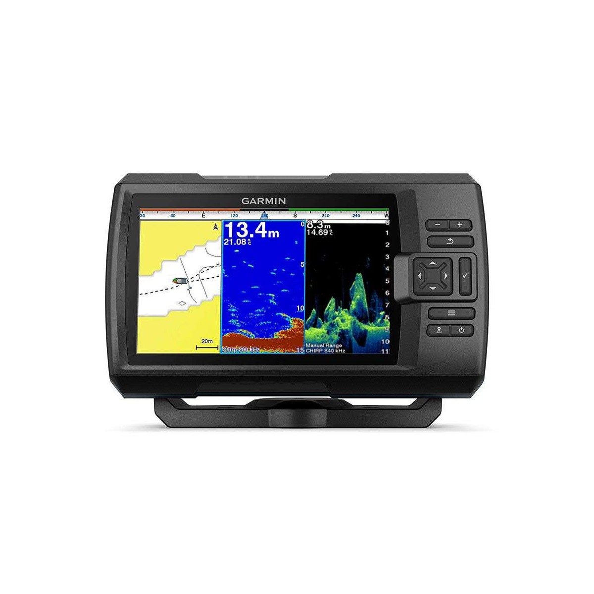 GARMIN Sonda-GPS STRIKER Vivid - 7 SV- c/transductor GT52 • Naval Chicolino