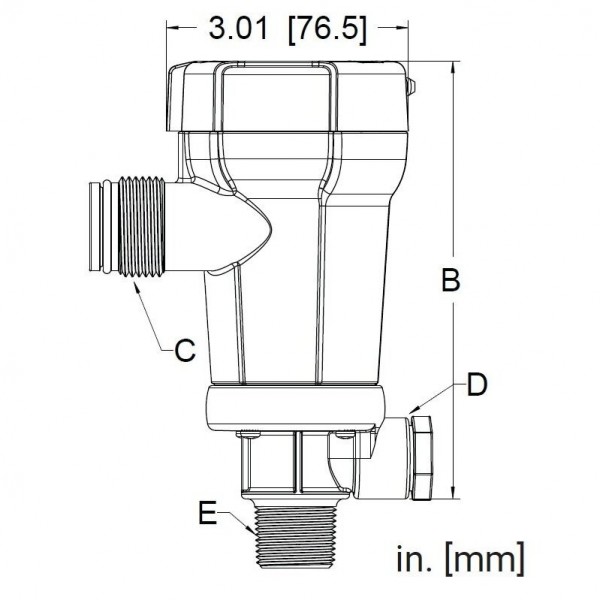 Bomba para vivero « Rule » - Salida roscada para conectar a una válvula - N°2 - comptoirnautique.com