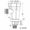 Pompe de vivier Rule - Sortie filetée à raccorder sur vanne - N°2 - comptoirnautique.com