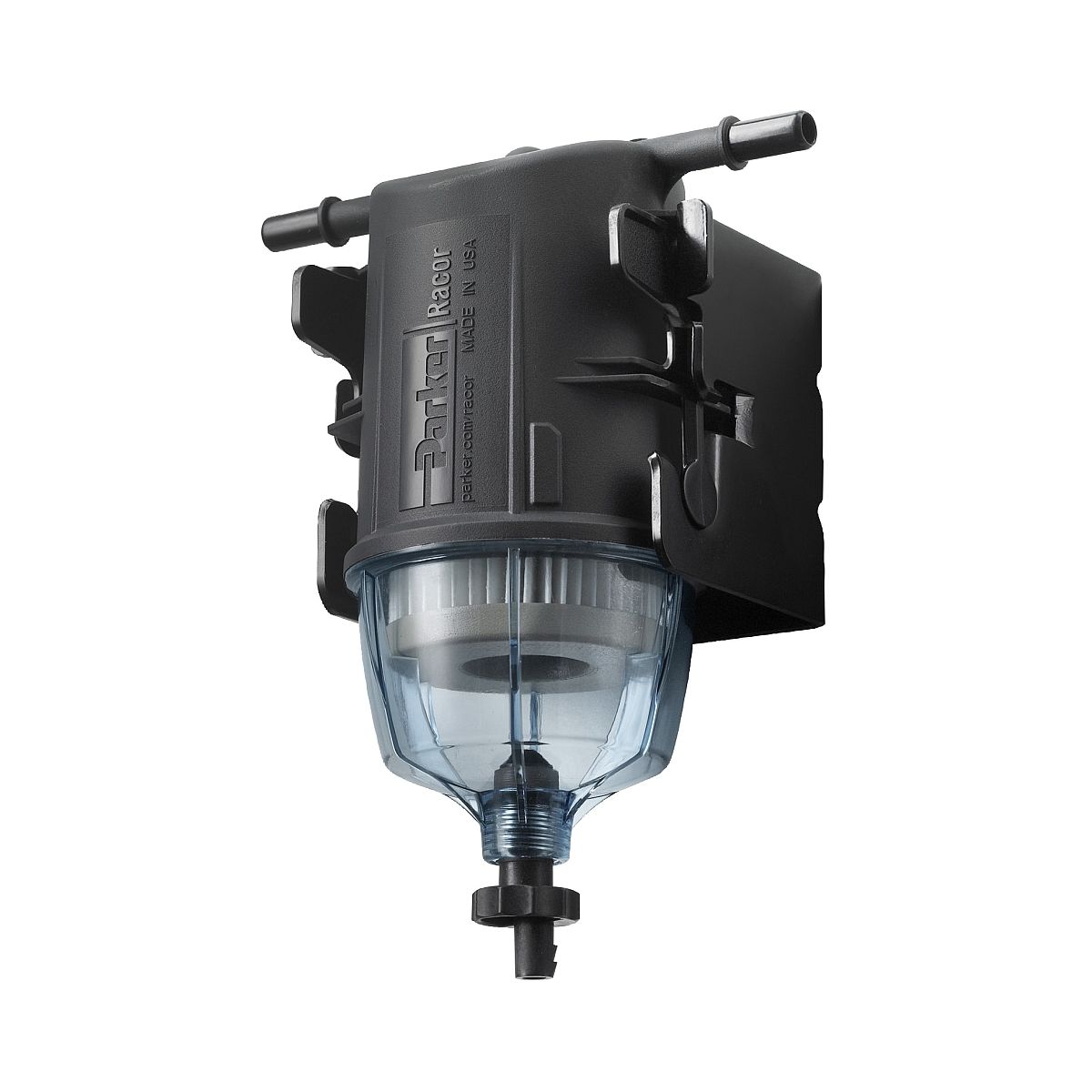 Prefilters and water/diesel separators for the 500, 900, and 1000 series