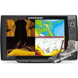 GPS portatile per ecoscandaglio Helix 15 G4N Chirp Mega SI+ Humminbird
