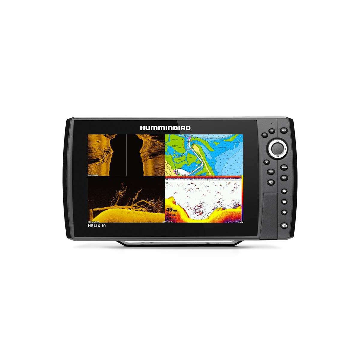 Helix 10 G4N Chirp Mega SI+ GPS sounder handset Humminbird