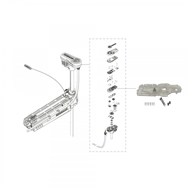 Juntas y protecciones del motor eléctrico delantero - N°6 - comptoirnautique.com