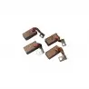Kit 4 charbons moteur 700-1000 -1400W -  FVSSCKTMT10SA00