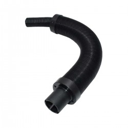 Combustion air silencer