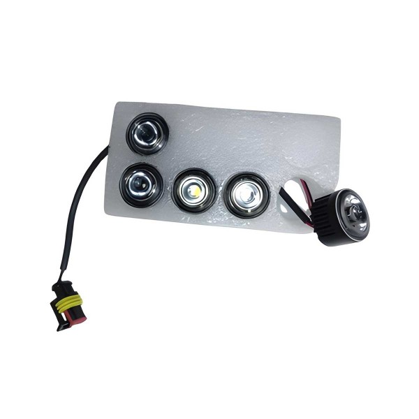 LED DRL Lights (2x5) with Dimmer - N°4 - comptoirnautique.com