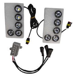Lampes LED (2x5) DRL avec...