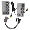 LED DRL Lights (2x5) with Dimmer - N°1 - comptoirnautique.com