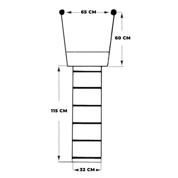 Ladder gateway small - N°4 - comptoirnautique.com