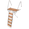 Large rear platform with ladder - N°1 - comptoirnautique.com