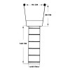 Large rear platform with ladder - N°4 - comptoirnautique.com