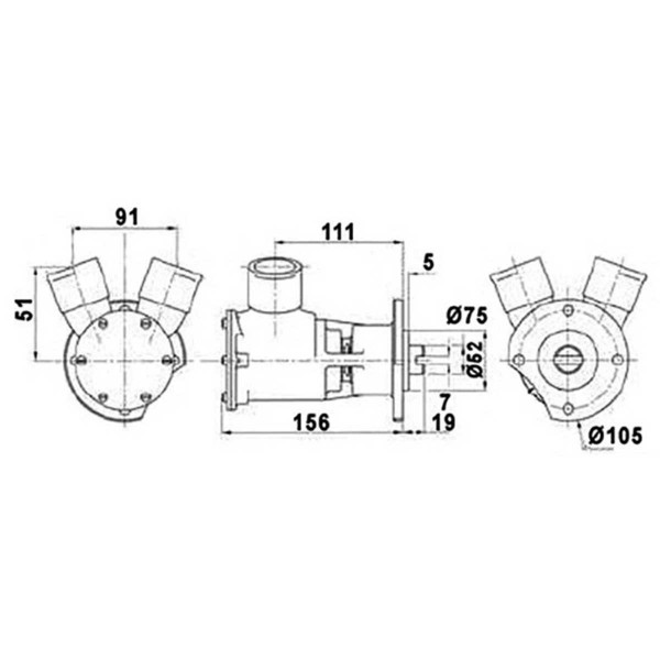 Pompa modello Nauco ST 380 - N°2 - comptoirnautique.com