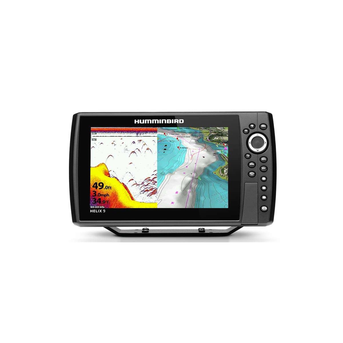 Helix 9 G4N CHIRP 2D GPS sounder handset Humminbird