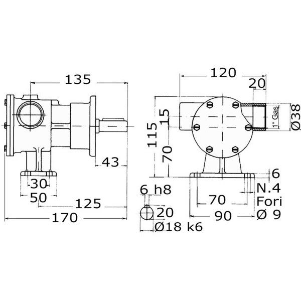 --powered, self-priming Nauco 36-type pump - N°2 - comptoirnautique.com