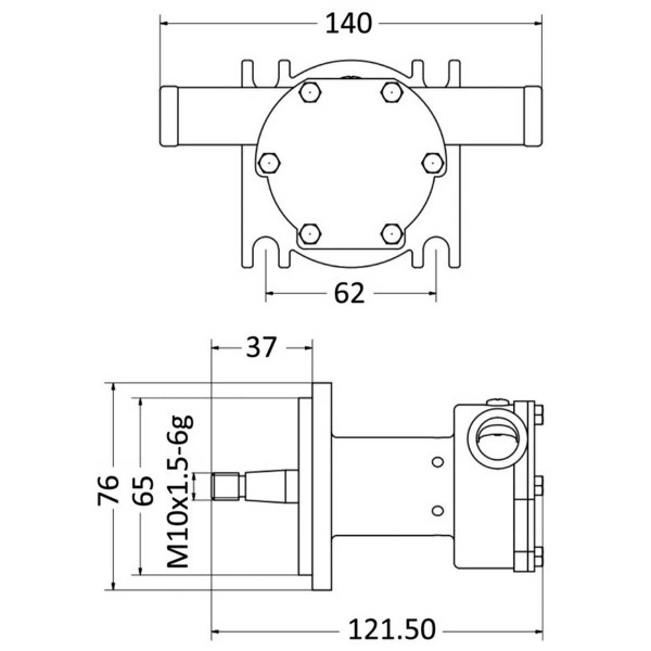 --powered self-priming pump, Nauco ST 423 model - N°3 - comptoirnautique.com
