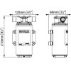 Pompe de cale aspiration automat. Marco 12V 45l/m - N°2 - comptoirnautique.com